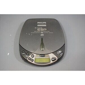 Philips AZ7566CS/37 Portable CD Player Walkman Discman Vintage 1997 ESP Works